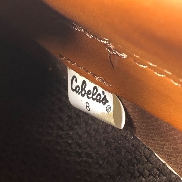 CABELAS Rubber Leather Ankle Duck Boots Rain Muck - Picture 6 of 9